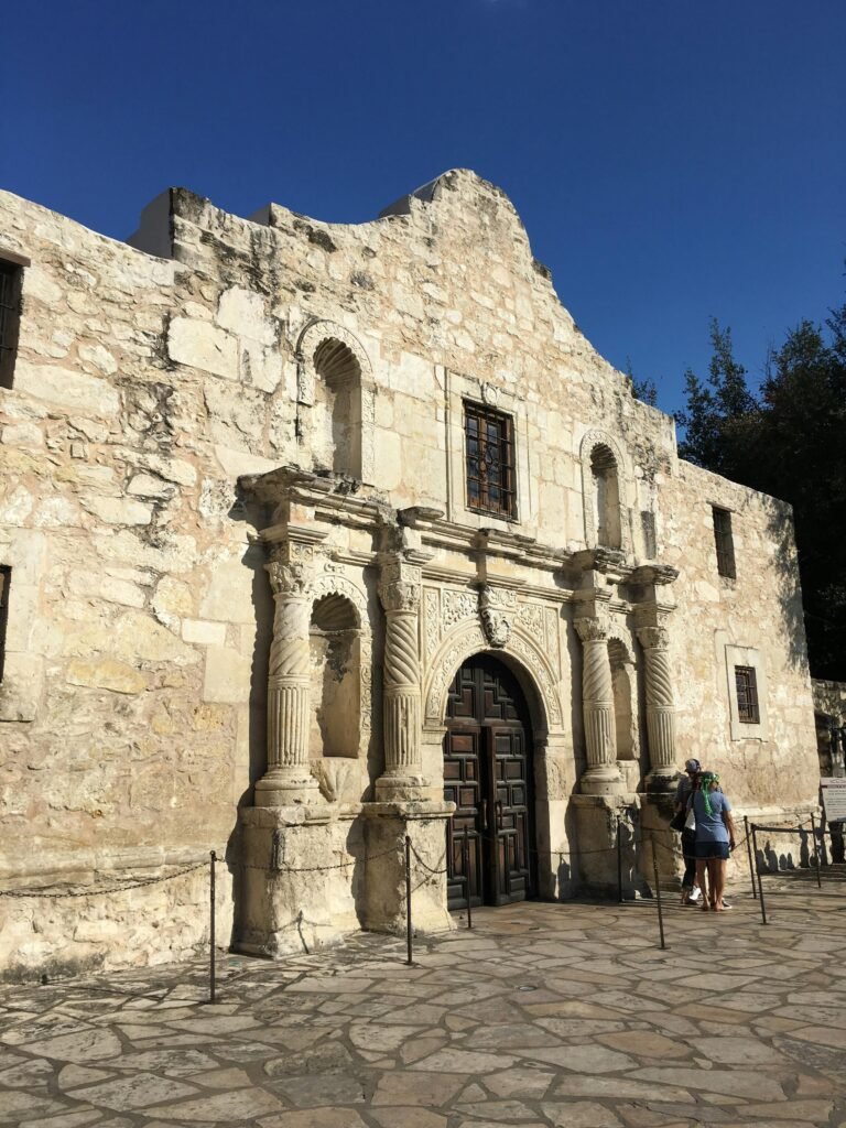 Explore the renowned Alamo Mission, a historic landmark in San Antonio, Texas.